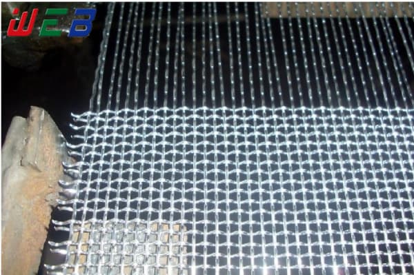 4 Mesh Plain Crimped Wire Mesh